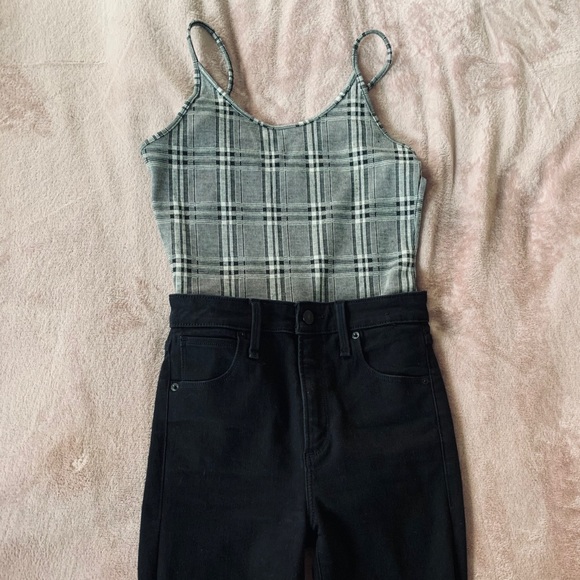 American Eagle Outfitters Tops - 3/$20 Plaid bodysuit
